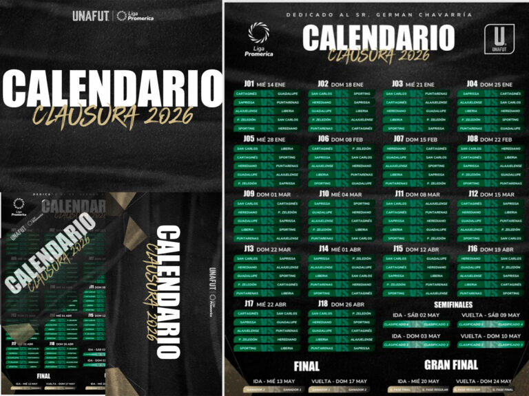 TORNEO DE CLAUSURA 2026 DEL FUTBOL PROMERICA YA ANUNCIA CALENDARIO ...
